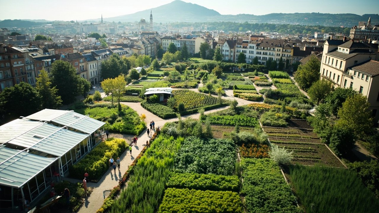 Agriculture urbaine à Clermont-Ferrand : initiatives, acteurs et perspectives pour une ville nourricière