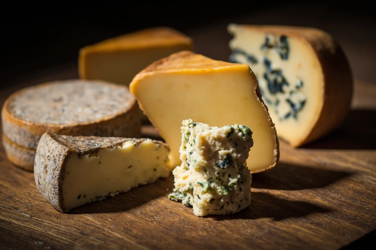 Les 5 fromages AOP d&rsquo;Auvergne : Saint-Nectaire, Cantal, Bleu, Fourme d&rsquo;Ambert et Salers