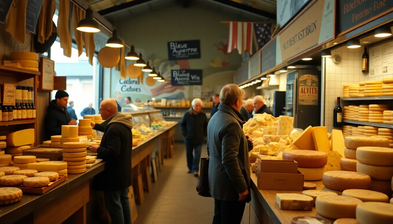 Bleu d&rsquo;Auvergne : les accords vins et spécialités du fromage AOP