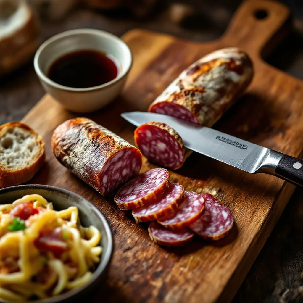 comment utiliser un vieux saucisson sec ?