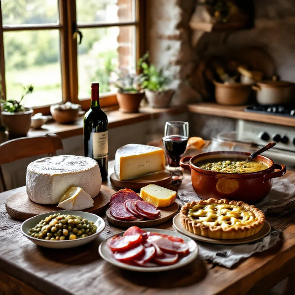 les plats de nos régions