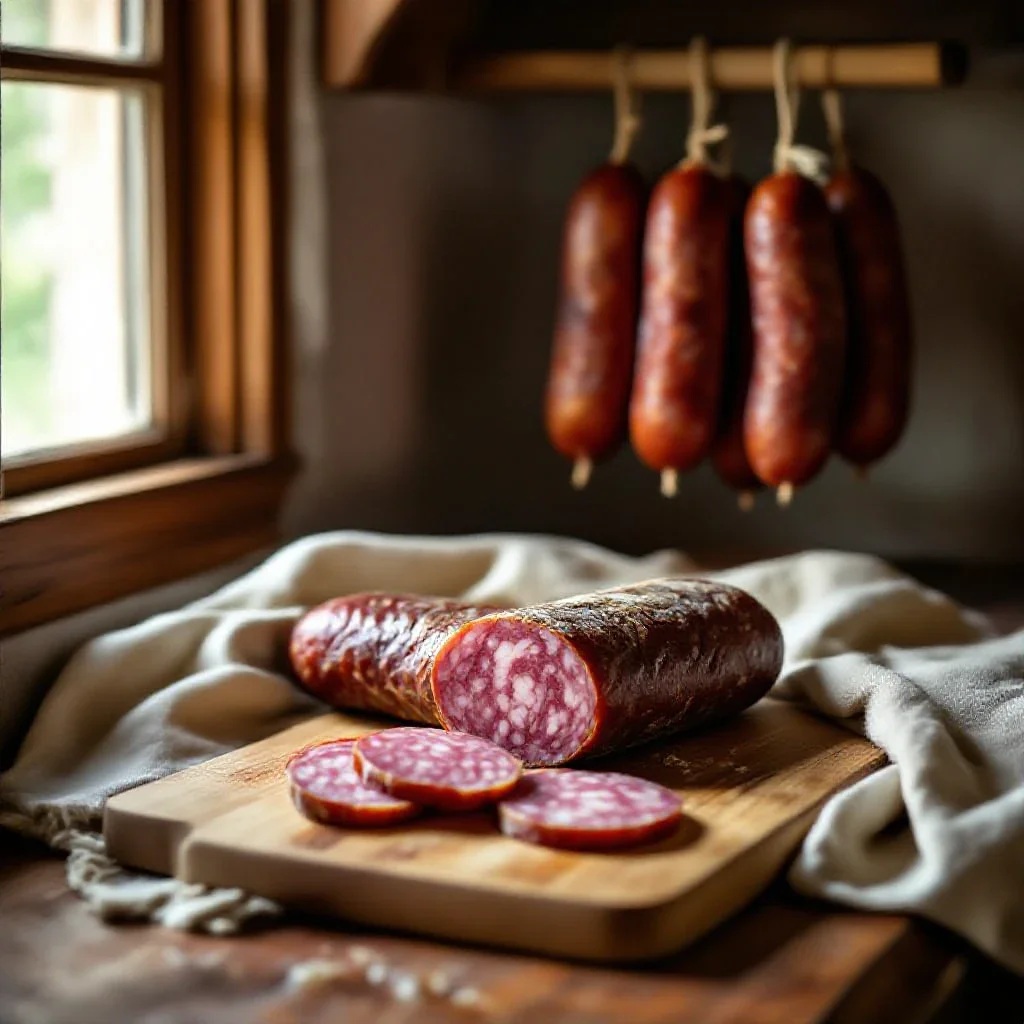 où mettre le saucisson sec ?
