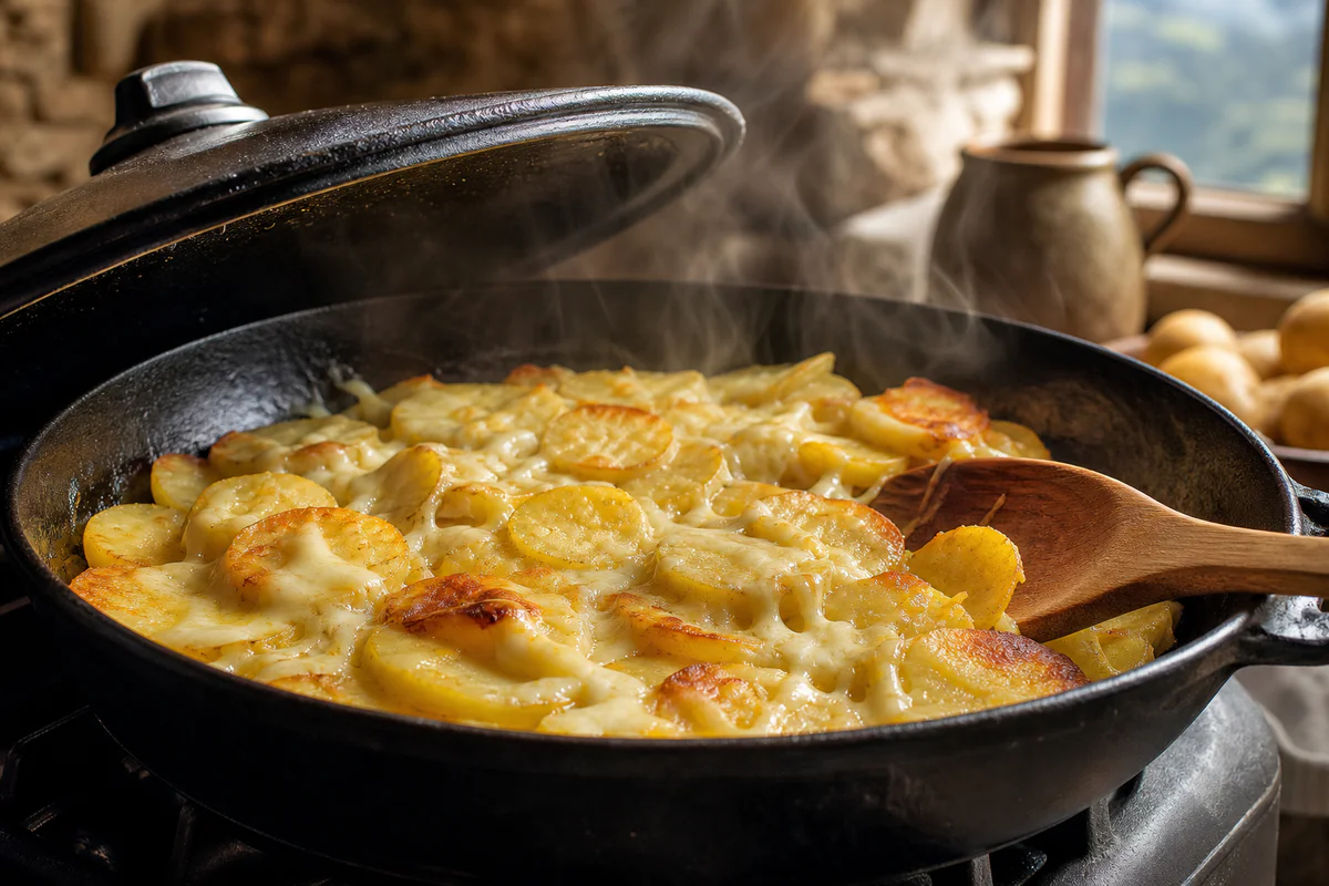 Comment faire chauffer la truffade : 4 façons sans rater