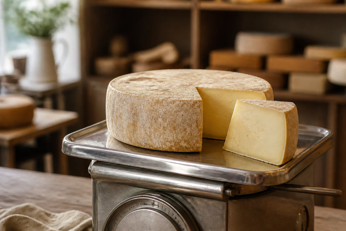 Poid saint nectaire : 1,7 kg, parts et formats AOP