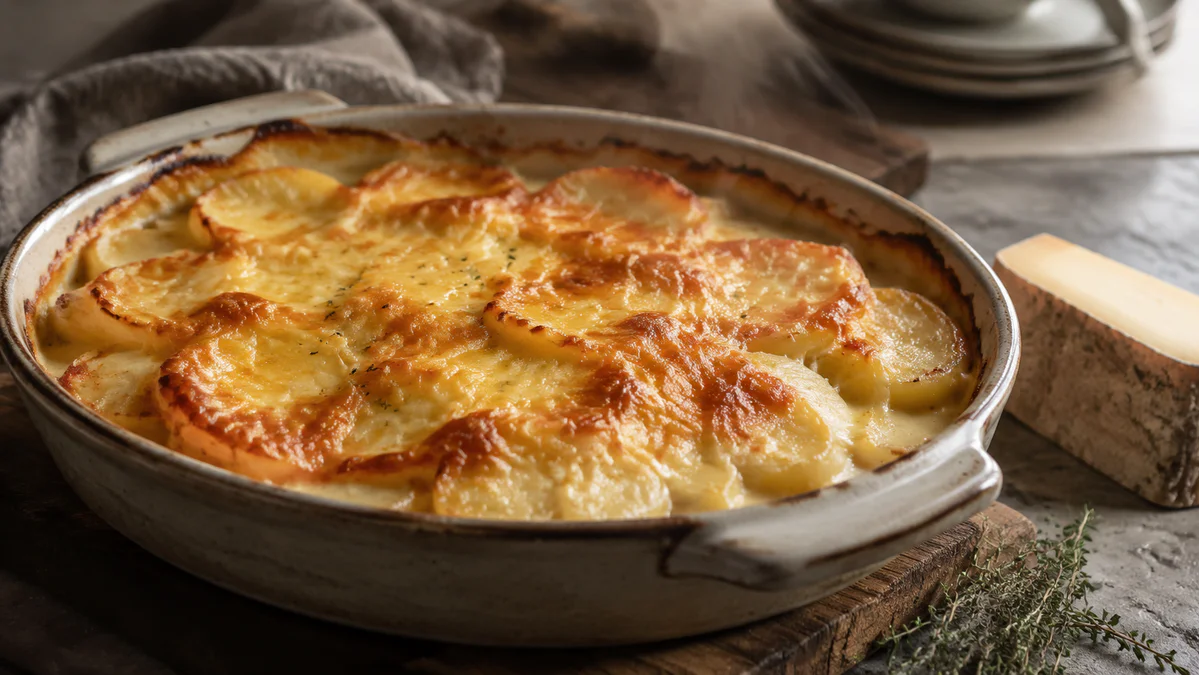 Gratin saint-nectaire : comment garder un cœur fondant et une croûte dorée ?