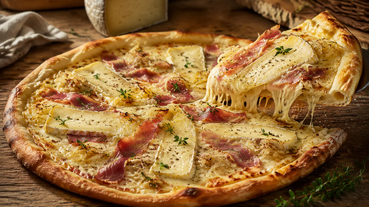pizza saint-nectaire révèle pourquoi la garniture compte autant que le fromage