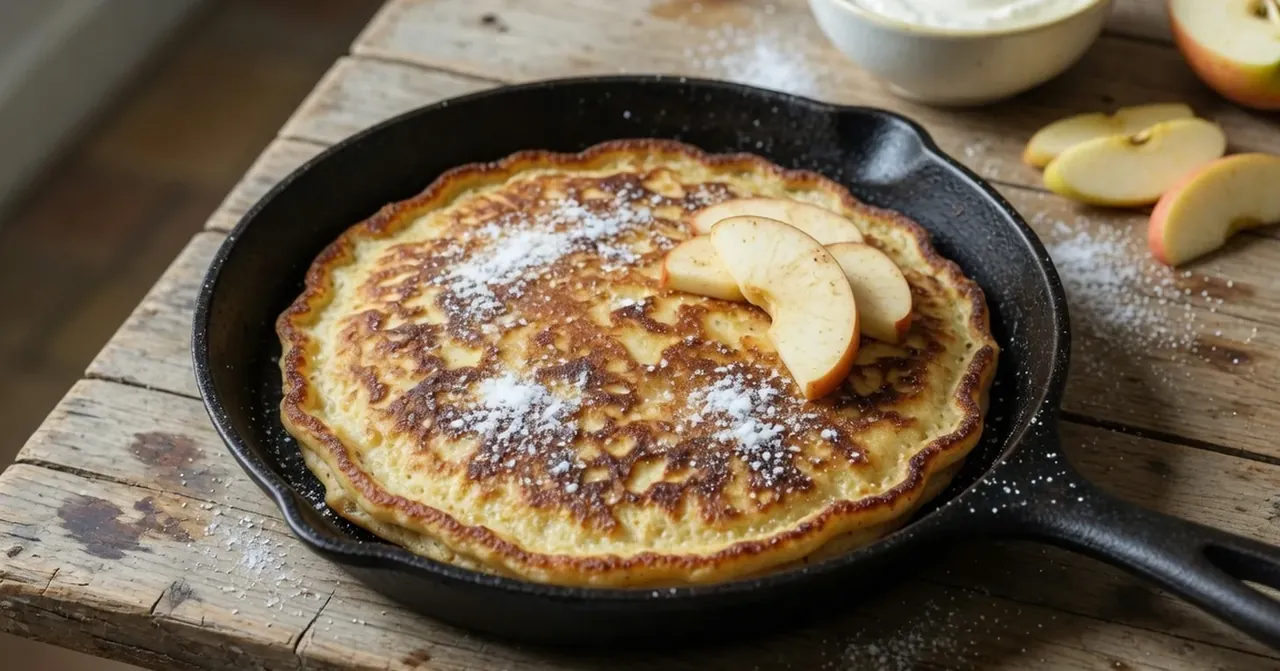 Ce dessert d’Auvergne méconnu ressemble à une crêpe bien plus épaisse