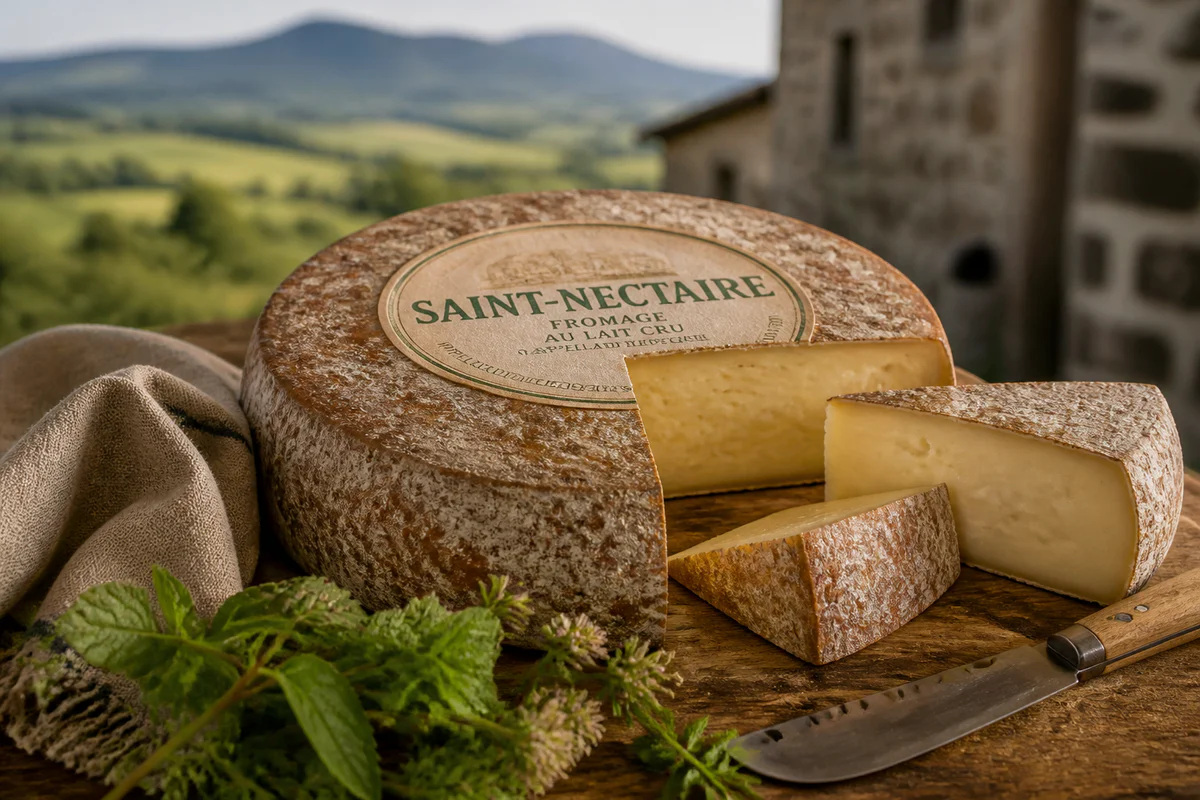 Saint nectaire chantaduc : l’étiquette révèle l’origine du fromage fermier