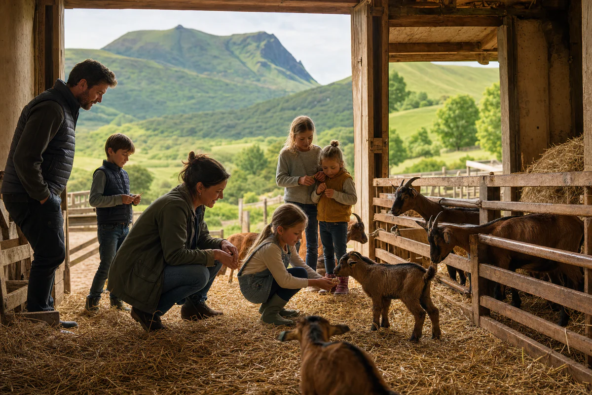 visite ferme mont-dore révèle une chèvrerie familiale plus riche qu’une simple sortie