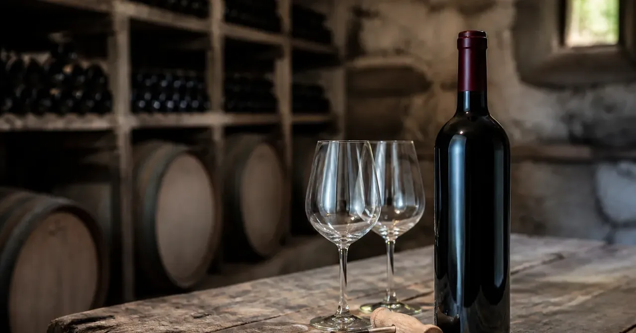 Avant d’ouvrir une bouteille, Manu Payet écoute l’histoire du vigneron