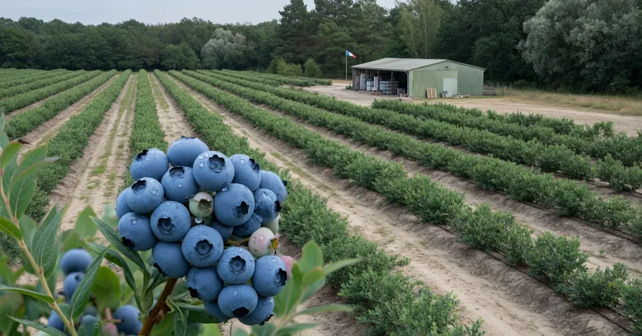 En Sologne, 30 hectares de myrtilliers veulent réduire les importations